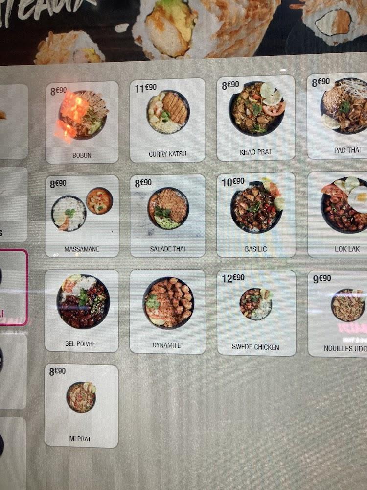 Sabaidi Aubervilliers - Menu Image 1